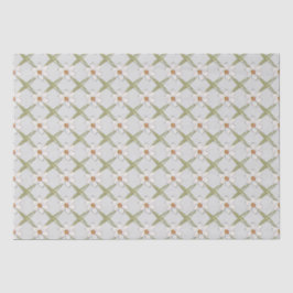 Spring Daffodil Flowers Baby shower Tissuepapier