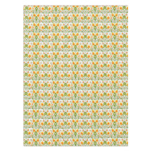 Spring Daffodil Garden Flowers Tablecloth
