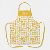 Spring Daffodil Pattern Schort (Voorkant)