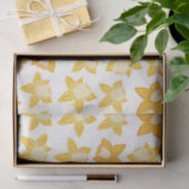 Spring Daffodil Pattern Tissuepapier (Geschenk)