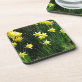 Spring Daffodils Bier Onderzetter (Linkerzijde)