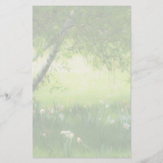 Spring Daffodils Briefpapier (Voorkant)