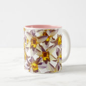 Spring Daffodils Floral Photo Mok (Voorkant rechts)