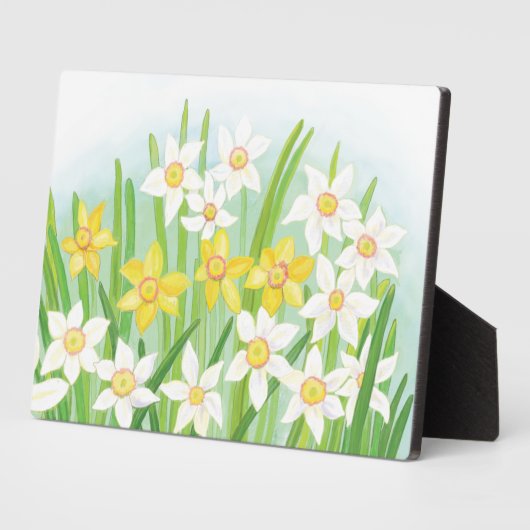 Spring Daffodils Fotoplaat (Zijkant)