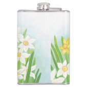 Spring Daffodils Heupfles (Achterkant)