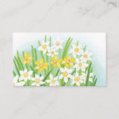 Spring Daffodils Informatiekaartje (Voorkant)