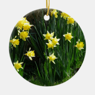 Spring Daffodils Keramisch Ornament