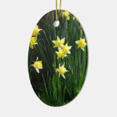 Spring Daffodils Keramisch Ornament (Links)