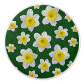 Spring Daffodils Keramische Knop (Voorkant)
