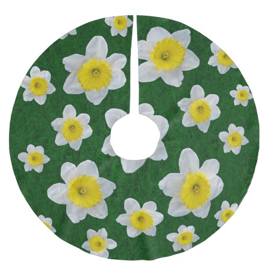 Spring Daffodils Kerstboom Rok (Voorkant)