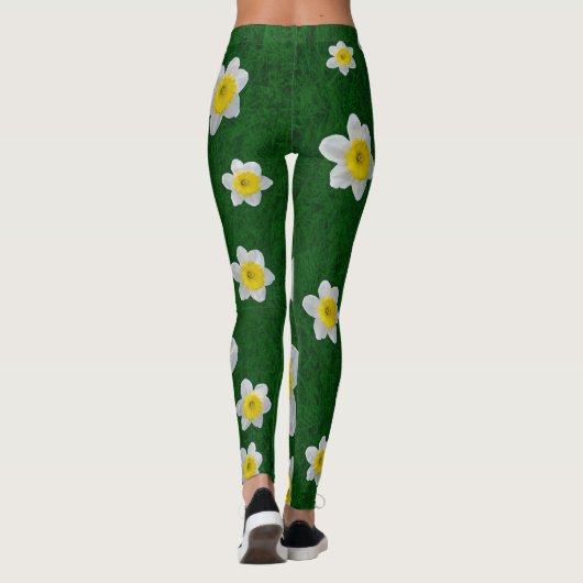 Spring Daffodils Leggings (Achterkant)