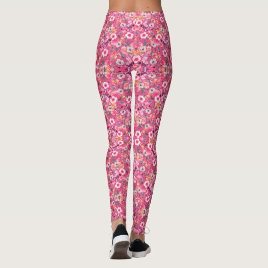 Spring Daffodils Leggings (Achterkant)