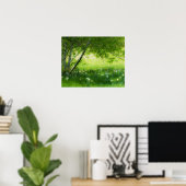 Spring Daffodils Poster (Thuiskantoor)