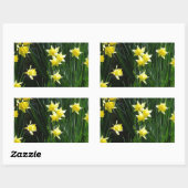Spring Daffodils Rechthoekige Sticker (Vel)
