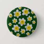 Spring Daffodils Ronde Button 5,7 Cm (Voorkant)