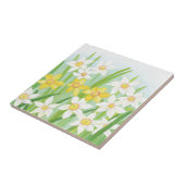 Spring Daffodils Tegeltje (Zijkant)