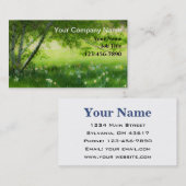 Spring Daffodils Visitekaartje (Voorkant / Achterkant)