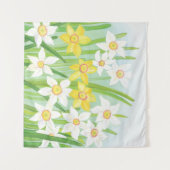 Spring Daffodils Wandkleed (Voorkant (horizontaal))