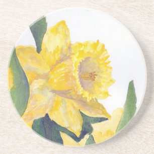 Spring Daffodils Zandsteen Onderzetter