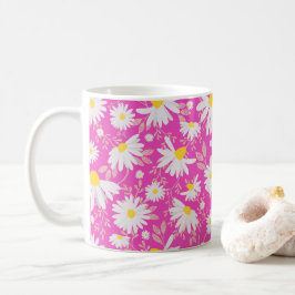 Spring Daisies - Roze Koffiemok