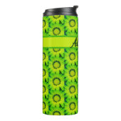 "Spring Daisy" aangepaste thermische getumbler Thermosbeker (Gedraaid links)