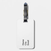 Spring Daisy Bagagelabel (Achterkant verticaal)