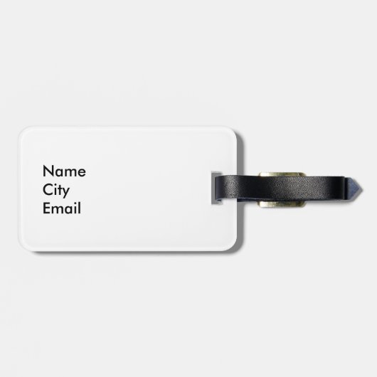  Spring Daisy Bagagelabel (Achterkant horizontaal)