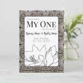 Spring de bezem save the date (Staand voorkant)