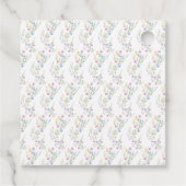 Spring Deer Baby Shower Bedankjes Labels (Achterkant)