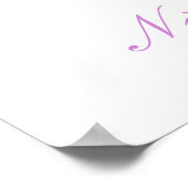 Spring Deer Baby shower Poster (Hoek)