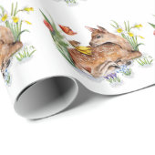 Spring Deer Cadeaupapier (Rol Hoek)