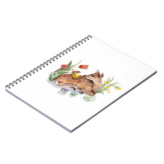 Spring Deer Notitieboek (Linkerzijde)