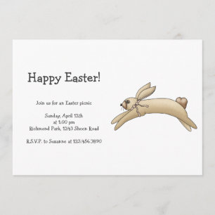Spring Dingen - Brown Bunny Kaart