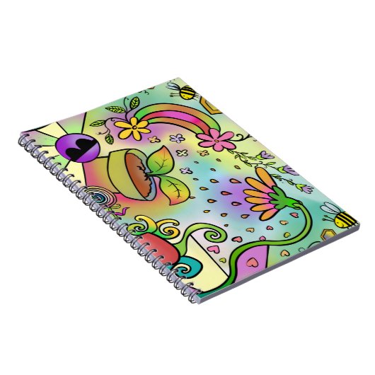 Spring Doodles Notitieboek (Rechterzijde)