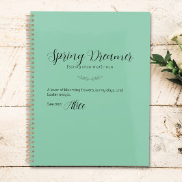 Spring Dreamer Gepersonaliseerde Paasplanner Planner