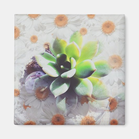 Spring Dreaming Plant Digital Art Magneet (Voorkant)