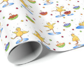 Spring Ducks Cadeaupapier (Rol Hoek)