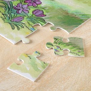 Spring Easter Bunny Legpuzzel