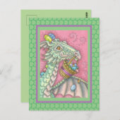 SPRING EASTER DRAGON EGG DROP, CARTE POSTALE IMAGI (Devant / Derrière)