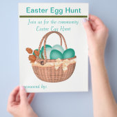 Spring Easter Egg Hunt Flyer (Hand)