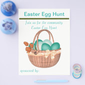 Spring Easter Egg Hunt Flyer (Enkel)