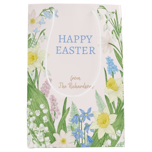 Spring Easter Egg Hunt Medium Cadeauzakje (Voorkant)