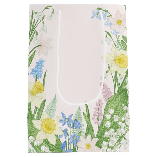 Spring Easter Egg Hunt Medium Cadeauzakje (Achterkant)