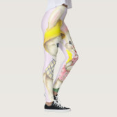Spring Easter  konijn Leggings (Rechts)