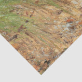 Spring Easter Rabbits ontkoppeling Rustic Tissuepapier (Detail)