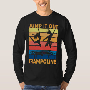 Spring eruit Trampoline Springen Trampoline Gymnas T-shirt