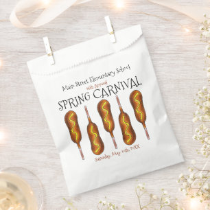 Spring Fair Carnival Festival Corn Dog Corndog Bedankzakje