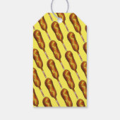 Spring Fair Carnival Festival Corn Dog Corndog Cadeaulabel (Achterkant)