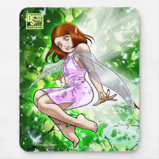 Spring Fairy Mousepad Muismat (Voorkant)