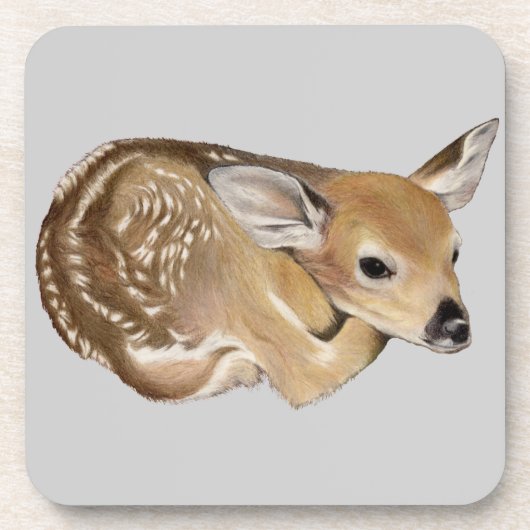 Spring Fawn Bier Onderzetter (Voorkant)